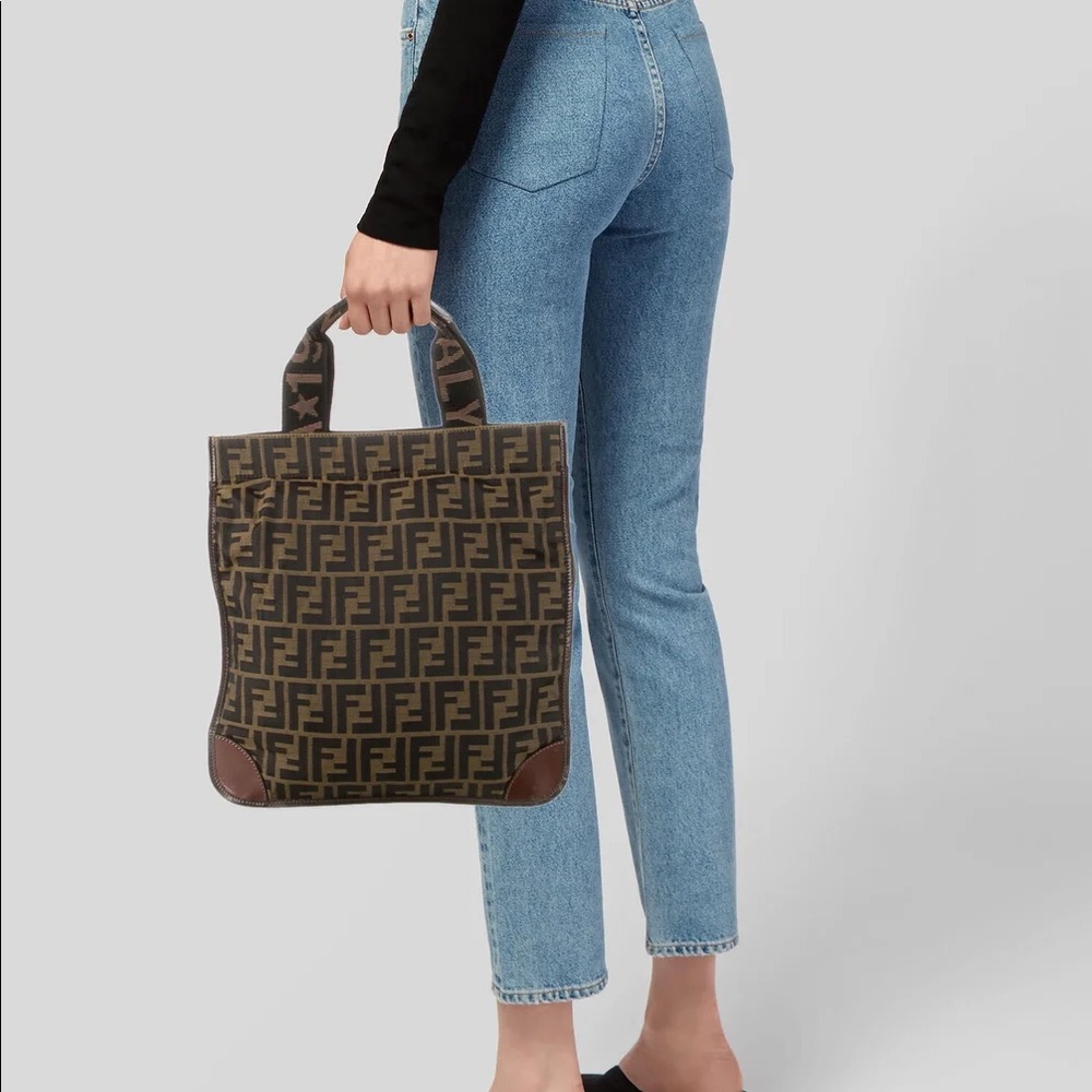FENDI Zucca Foldable Tote